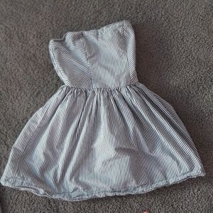 Blue striped Hollister dress